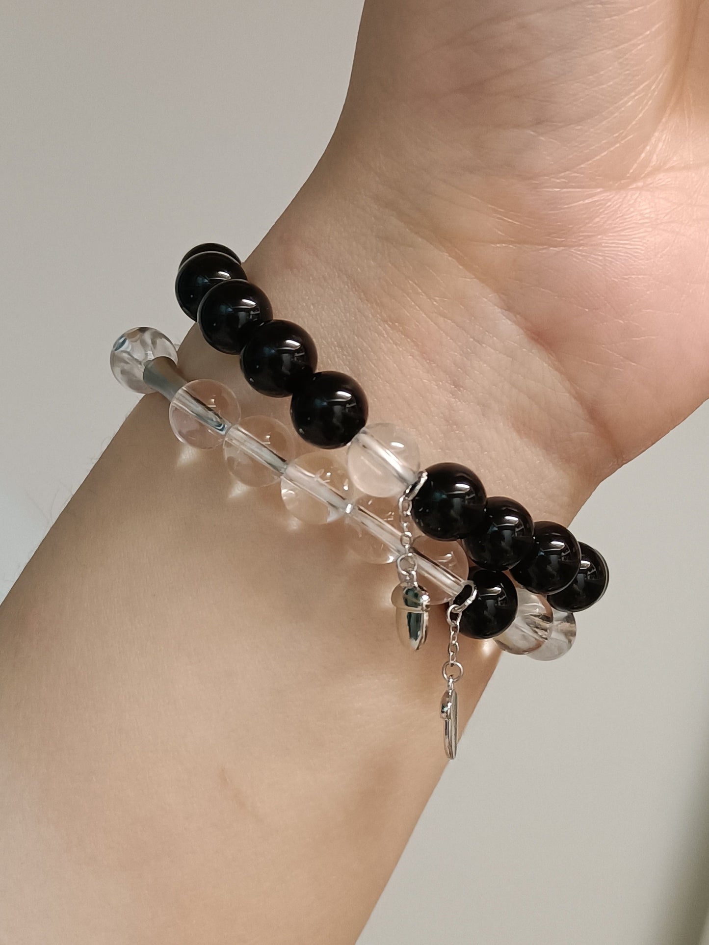 Twin Luminaries - Crystal Bracelet