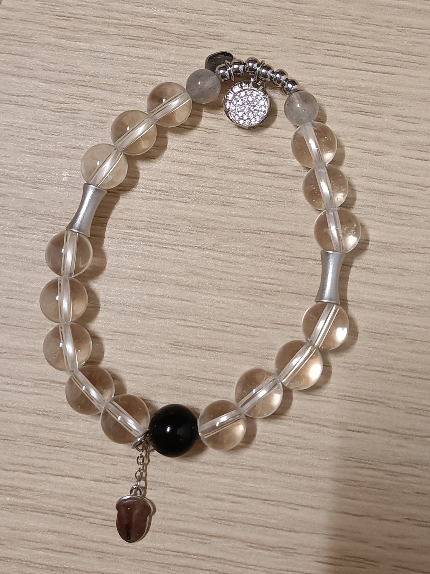 Twin Luminaries - Crystal Bracelet