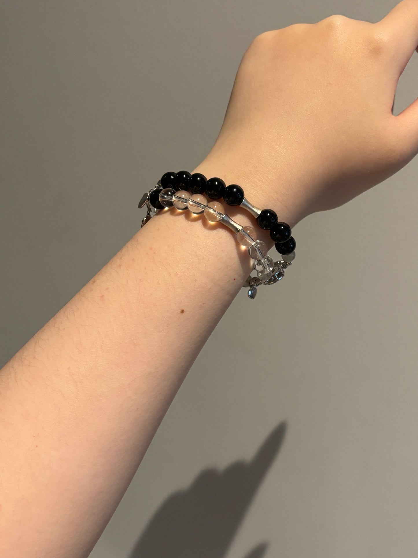 Twin Luminaries - Crystal Bracelet